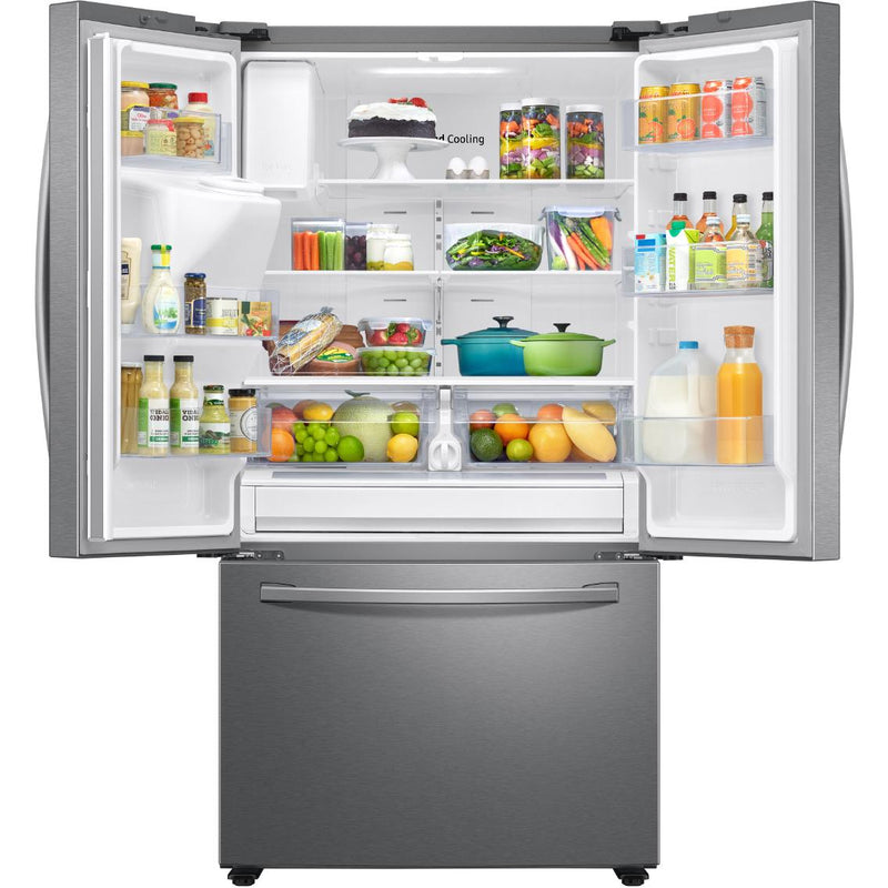 Samsung 36-inch, 27 cu.ft. French 3-Door Refrigerator with Family Hub™ RF27T5501SR/AC IMAGE 3