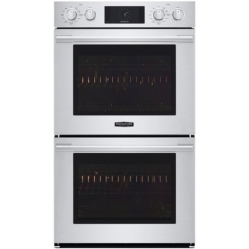 Signature Kitchen Suite 30-inch Double Wall Oven with Steam Assist SKSDV3002S IMAGE 1
