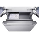 Dacor 36-inch, 21.3 cu.ft. Built-in French 3-Door Refrigerator with 3DLighting™ DRF365300AP/DA IMAGE 3