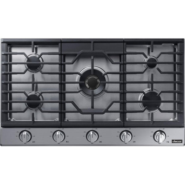 GE 36-inch Built-In Gas Cooktop JGP5036SLSS