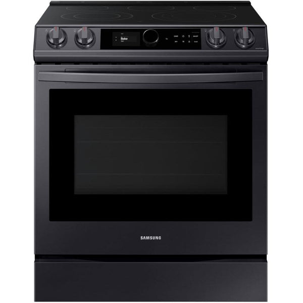 Samsung 30-inch Slide-in Electric Range with Wi-Fi Connectivity NE63T8711SG/AC IMAGE 1