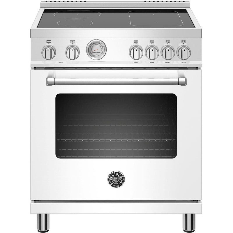 Bertazzoni 30-inch Freestanding Electric Induction Range with Convection Technology MAST304INMBIE IMAGE 1