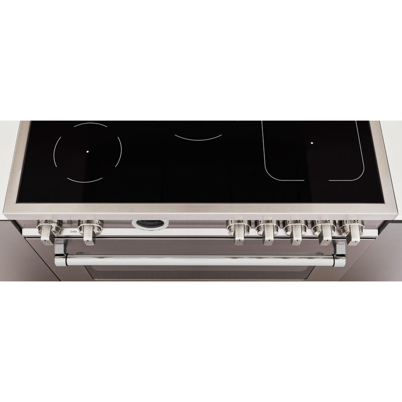Bertazzoni 36-inch Freestanding Electric Induction Range with Convection Technology MAST365INMNEE IMAGE 4