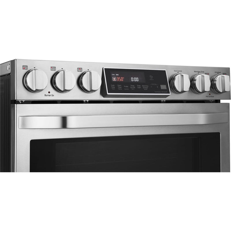 LG STUDIO 30-inch Freestanding Electric Induction Range with ProBake Convection® LSIS3018SS IMAGE 11