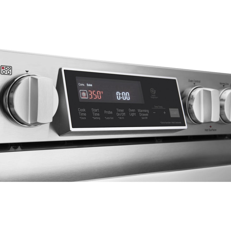 LG STUDIO 30-inch Freestanding Electric Induction Range with ProBake Convection® LSIS3018SS IMAGE 7