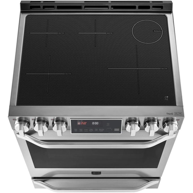 LG STUDIO 30-inch Freestanding Electric Induction Range with ProBake Convection® LSIS3018SS IMAGE 9