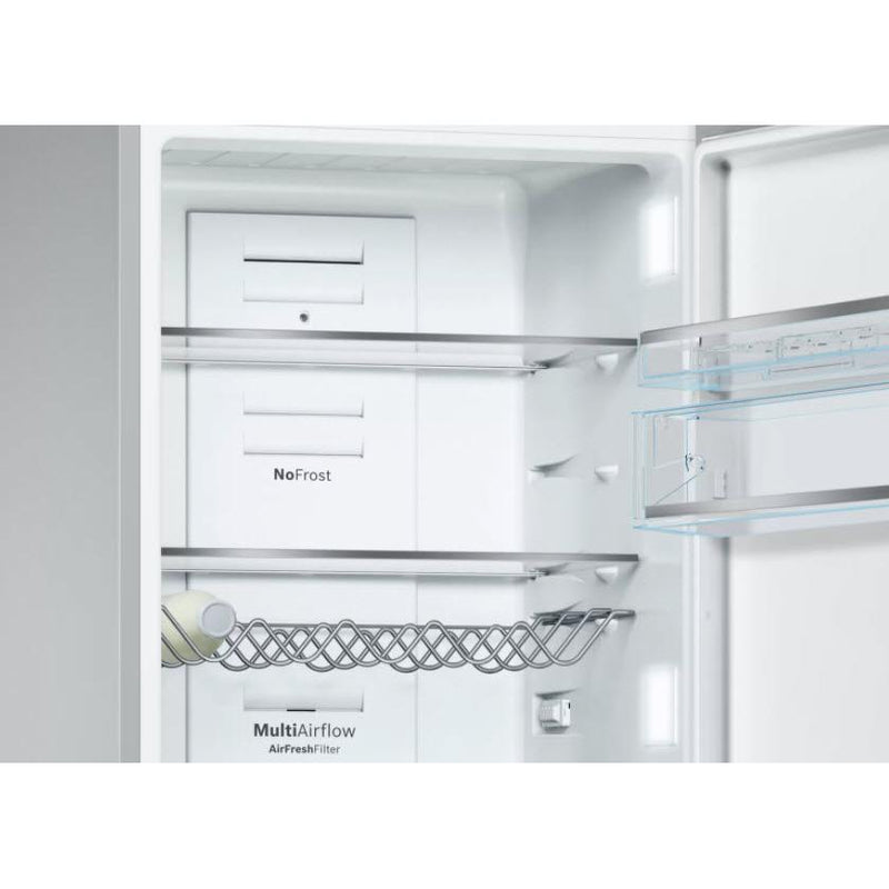 Bosch 24-inch, 10 cu.ft. Counter-Depth Bottom Freezer Refrigerator with LED Lighting B10CB81NVW IMAGE 7