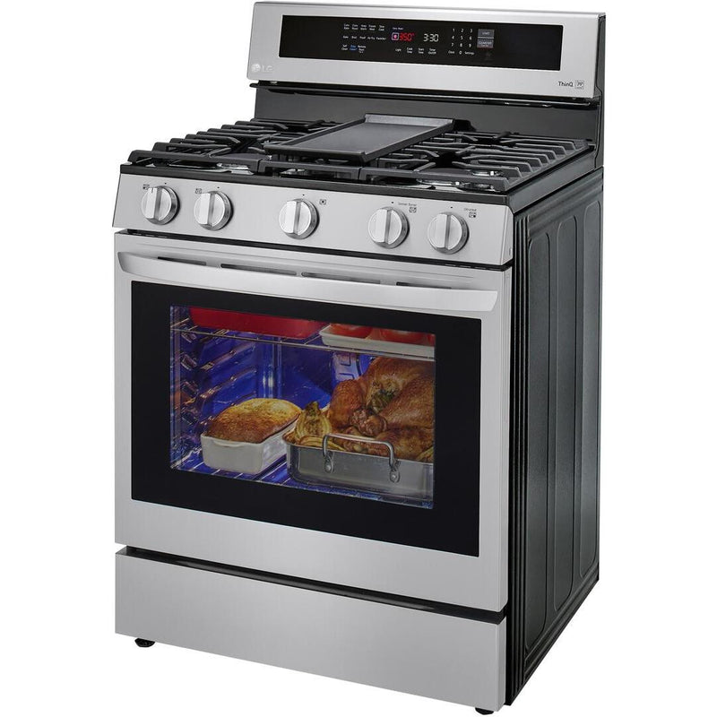 LG 30-inch Freestanding Gas Range with True Convection Technology LRGL5825F IMAGE 12