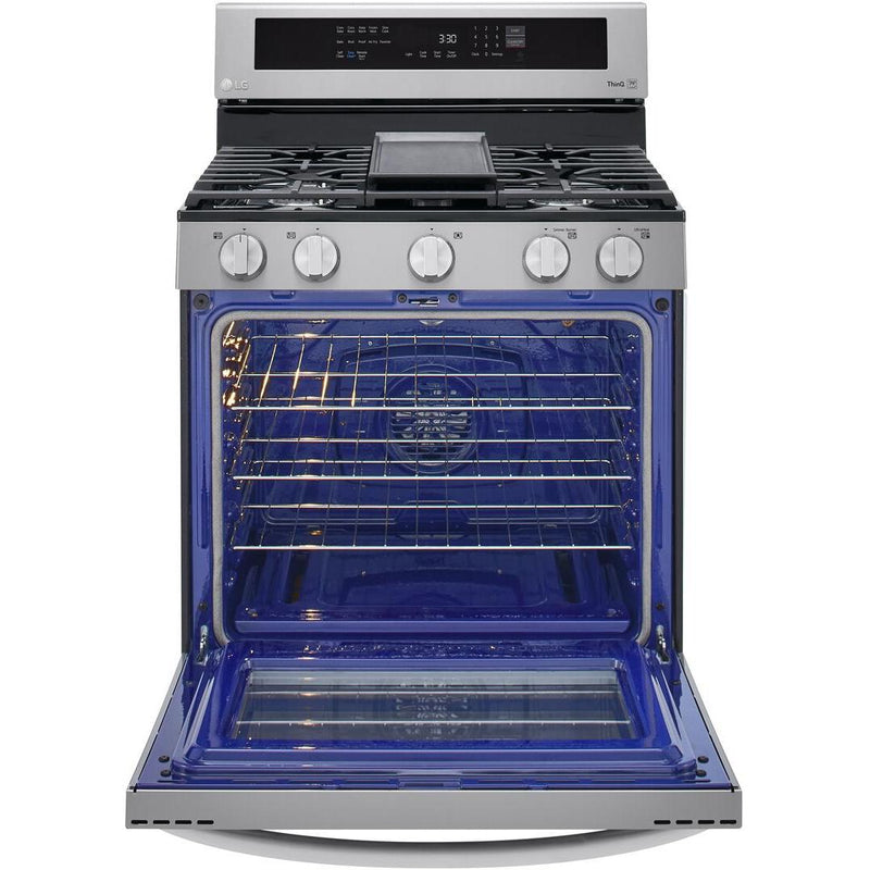 LG 30-inch Freestanding Gas Range with True Convection Technology LRGL5825F IMAGE 7