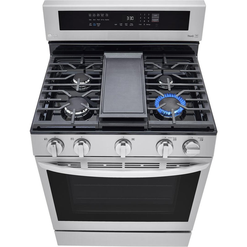 LG 30-inch Freestanding Gas Range with True Convection Technology LRGL5825F IMAGE 8