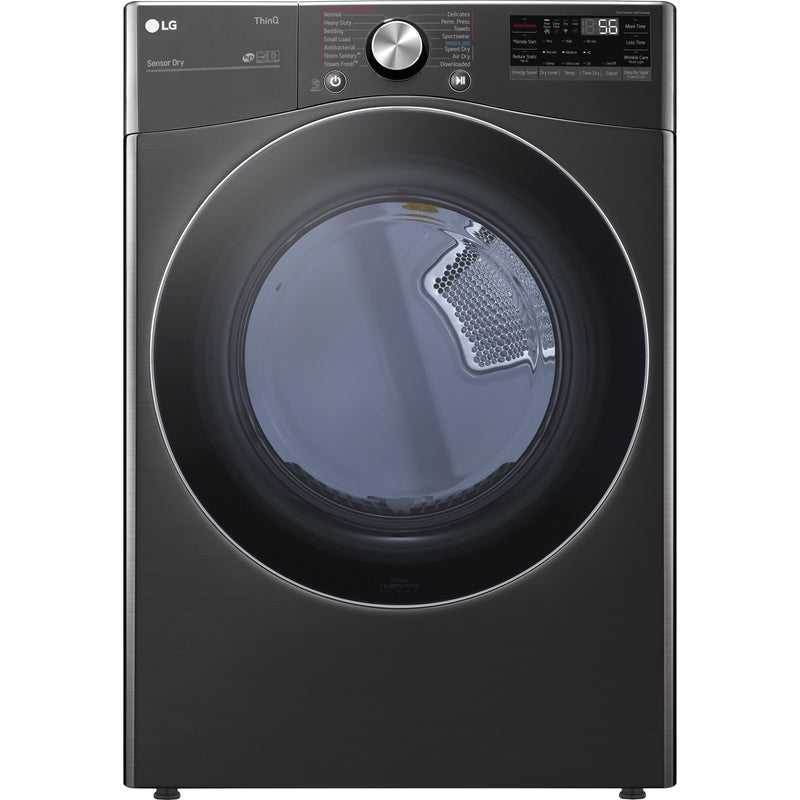 LG 7.4 cu.ft. Gas Dryer with TurboSteam™ Technology DLGX4201B IMAGE 1