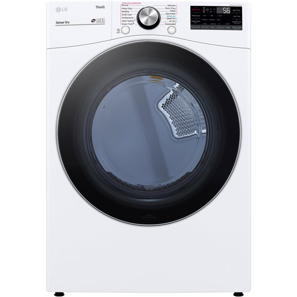 LG 7.4 cu.ft. Electric Dryer with TurboSteam™ Technology DLEX4200W IMAGE 1