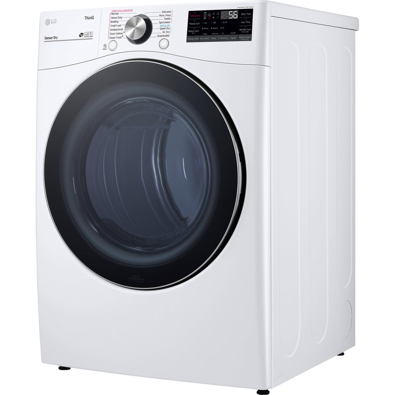 LG 7.4 cu.ft. Electric Dryer with TurboSteam™ Technology DLEX4200W IMAGE 8