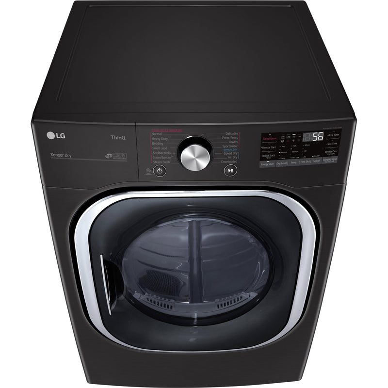 LG 7.4 cu.ft. Electric Dryer with TurboSteam™ Technology DLEX4500B IMAGE 3