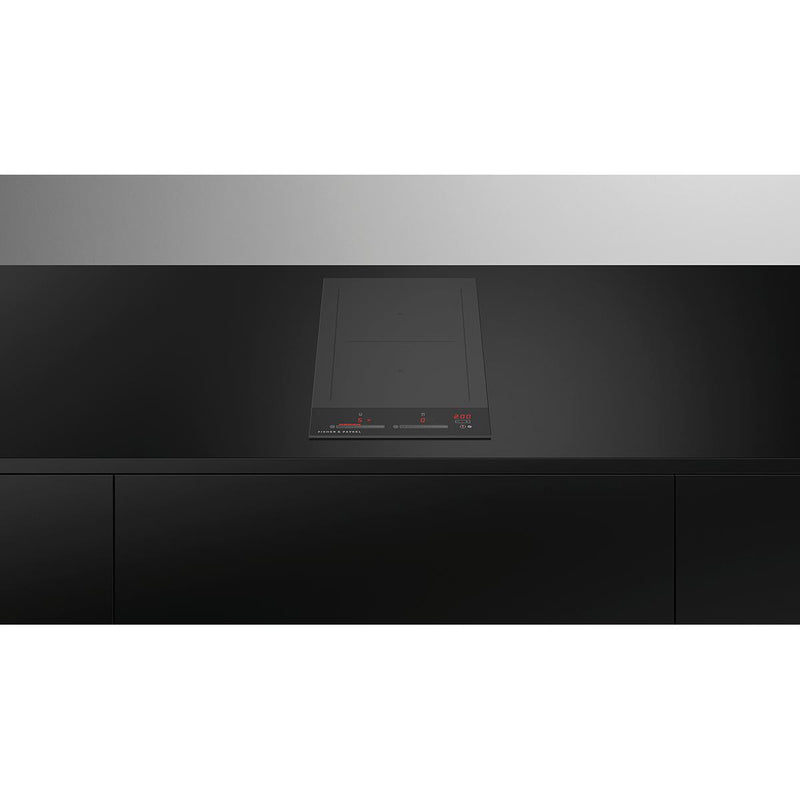 Fisher & Paykel 12-inch Built-in Electric Induction Cooktop with 2 Cooking Zones CI122DTB4 IMAGE 2