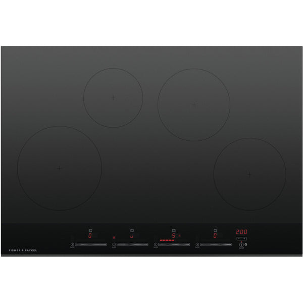 Fisher & Paykel 30-inch Built-in Electric Induction Cooktop with 4 Cooking Zones CI304DTB4 IMAGE 1