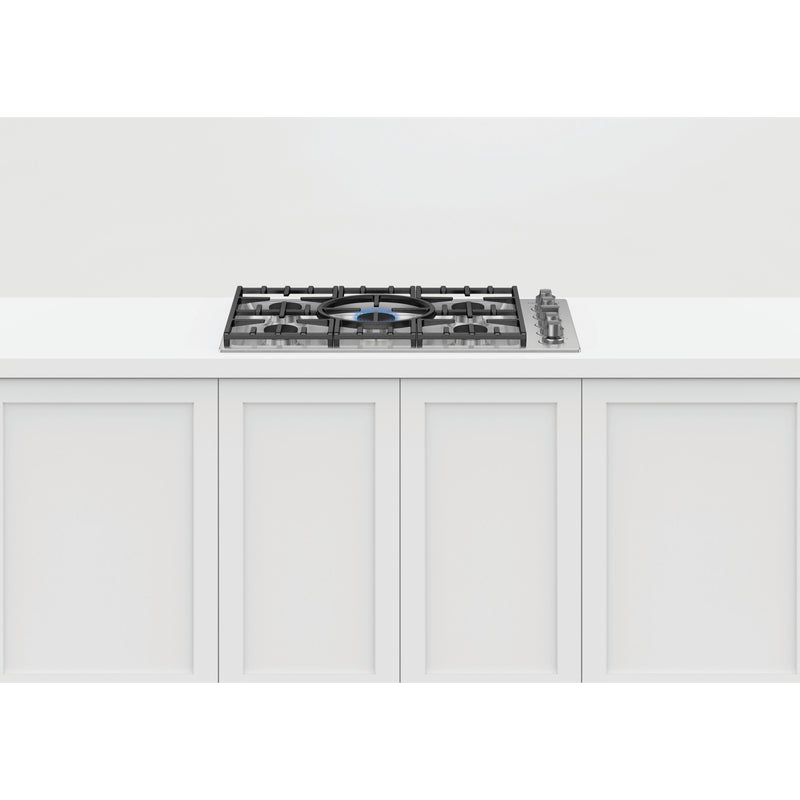 Fisher & Paykel 36-inch Built-in Gas Cooktop with 5 Burners CDV3-365H-N IMAGE 2
