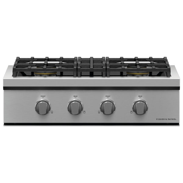 Fisher & Paykel 30-inch Built-in Gas Rangetop with 4 Burners CPV3-304-N IMAGE 1
