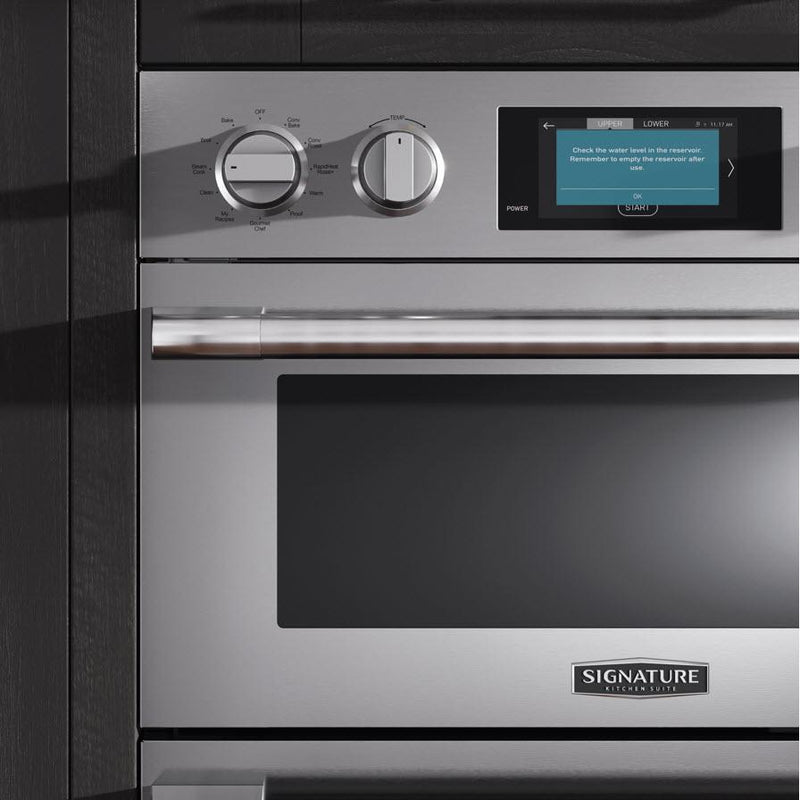 Signature Kitchen Suite 30-inch Built-in Combination Wall Oven with Steam-Combi SKSCV3002S IMAGE 2