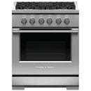 Fisher & Paykel 30-inch Freestanding Gas Range with Dual Flow Burners™ RGV3-304-L IMAGE 1