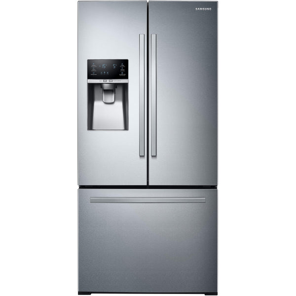 Samsung 33-inch, 25.5 cu.ft. Freestanding French 3-Door Refrigerator with CoolSelect Pantry™ Drawer RF26J7510SR/AA IMAGE 1