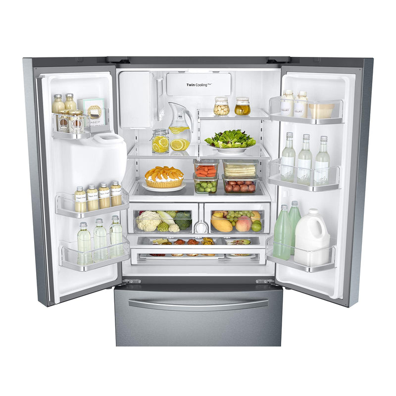 Samsung 33-inch, 25.5 cu.ft. Freestanding French 3-Door Refrigerator with CoolSelect Pantry™ Drawer RF26J7510SR/AA IMAGE 6