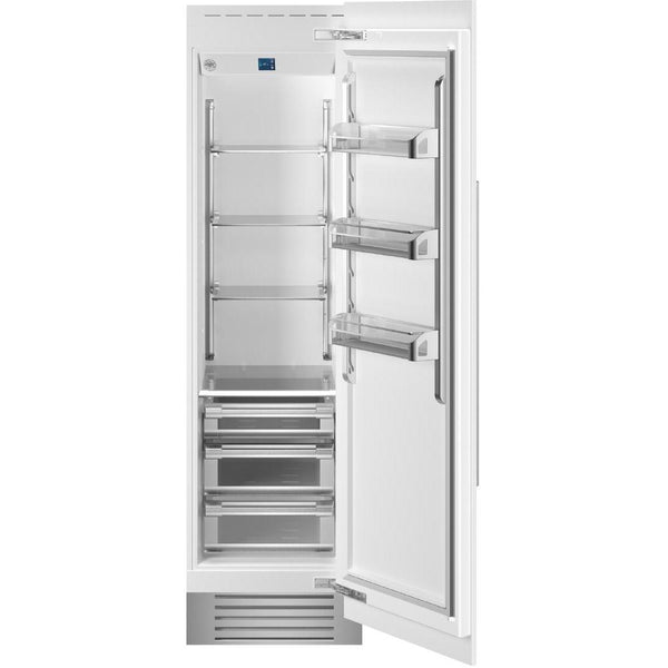 Bertazzoni 24-inch, 12.99 cu.ft. Built-in All Refrigerator with LED Lighting REF24RCPRR IMAGE 1