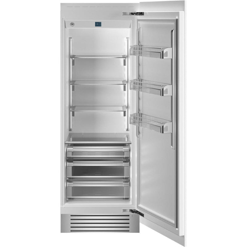Bertazzoni 30-inch, 17.44 cu.ft. Built-in All Refrigerator with LED Lighting REF30RCPIXR IMAGE 2