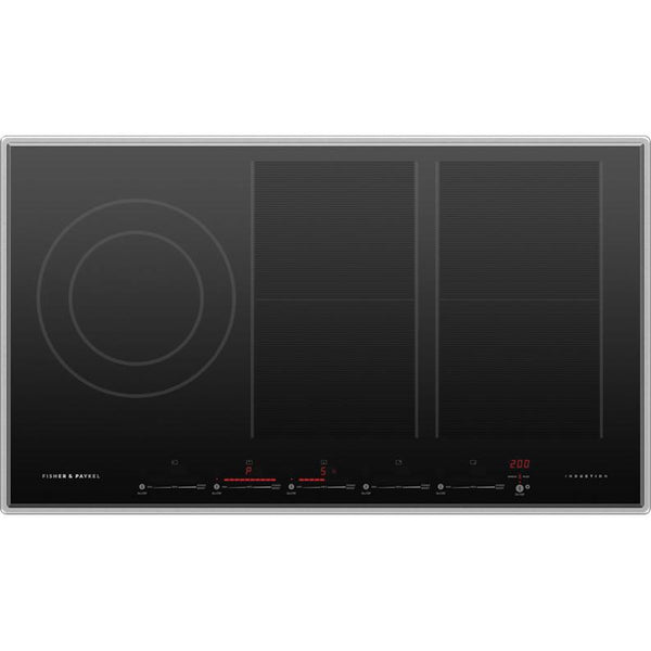 Fisher & Paykel 36-inch Built-In Electric Cooktop with Induction CI365PTX4 IMAGE 1