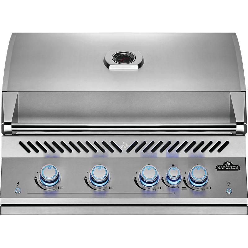 Napoleon 66,000 BTU Built-in Natural Gas Grill with Infrared Rear Burner BIG32RBNSS IMAGE 1