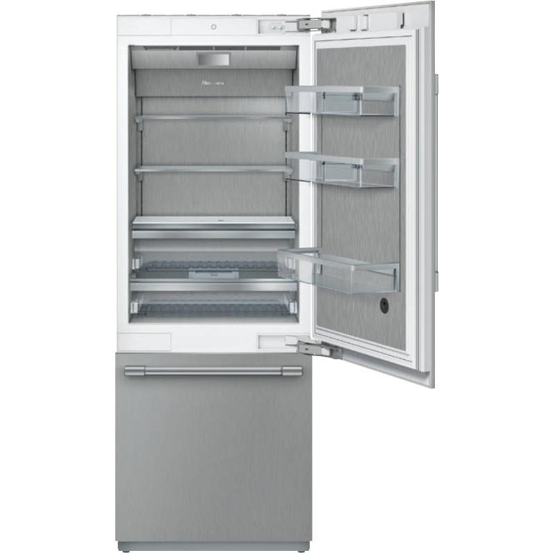 Thermador 30-inch, 16.0 cu.ft. Built-in Bottom Freezer Refrigerator with Wi-Fi Connect T30BB925SS IMAGE 2