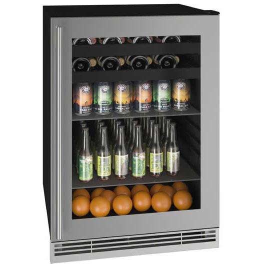 U-Line 5.5 cu. ft. Built-In Beverage Center UHBV124-SG01A IMAGE 1