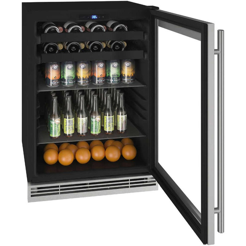 U-Line 5.5 cu. ft. Built-In Beverage Center UHBV124-SG01A IMAGE 2