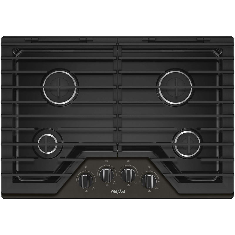 Whirlpool 36-inch, Built-in, Gas Cooktop with EZ-2-Lift™ WCG55US0HV IMAGE 1