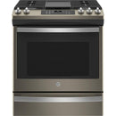 GE 30-inch Slide-in Gas Range with Convection Technology JCGS760EPES IMAGE 1