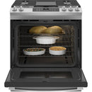 GE 30-inch Slide-in Gas Range with Convection Technology JCGS760SPSS IMAGE 3