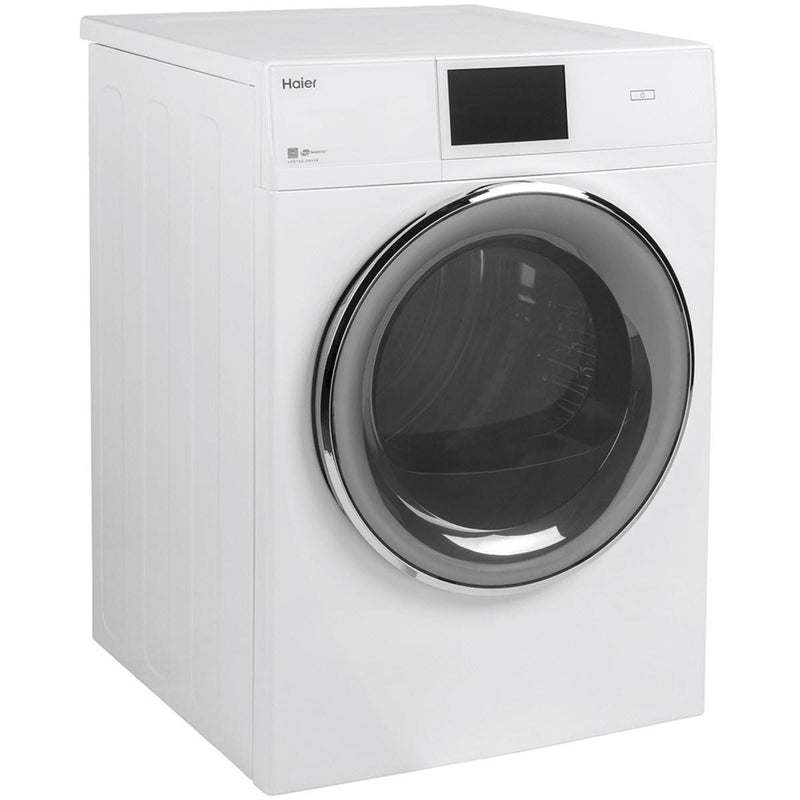 Haier 4.1 cu.ft. Electric Dryer with Wi-Fi QFD15ESMNWW IMAGE 3