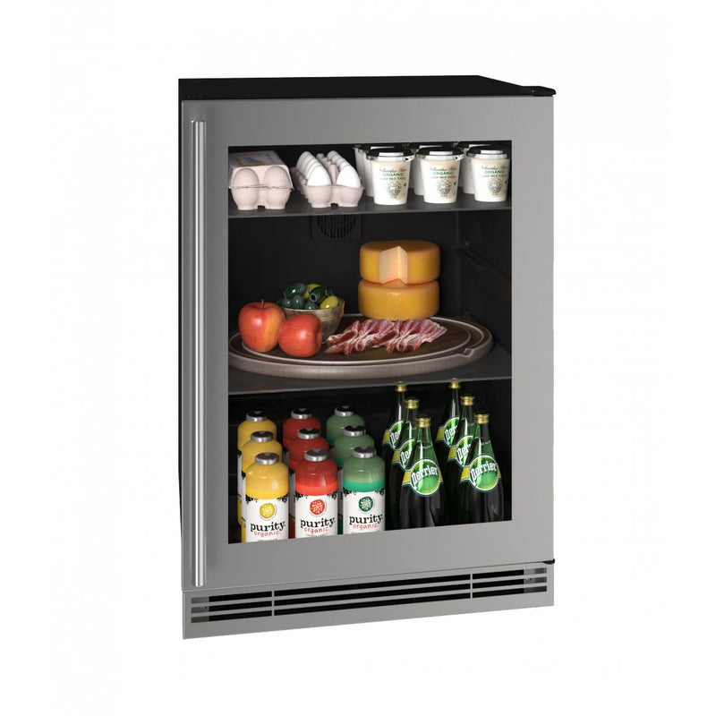 U-Line 24-inch Compact Refrigerator UHRE124-SG01A IMAGE 1