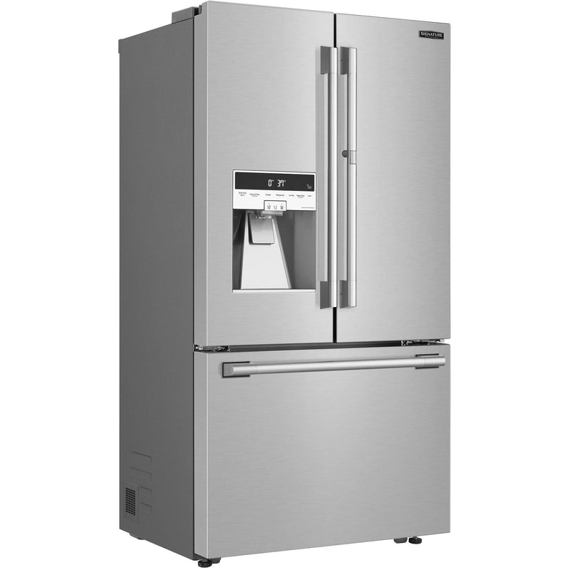 Signature Kitchen Suite 36-inch, 23.5 cu.ft. Counter-Depth French 3-Door Refrigerator with Craft Ice™ SKSFD3613S IMAGE 11