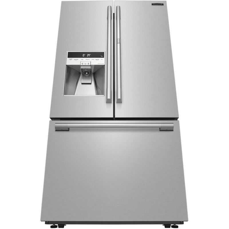 Signature Kitchen Suite 36-inch, 23.5 cu.ft. Counter-Depth French 3-Door Refrigerator with Craft Ice™ SKSFD3613S IMAGE 16