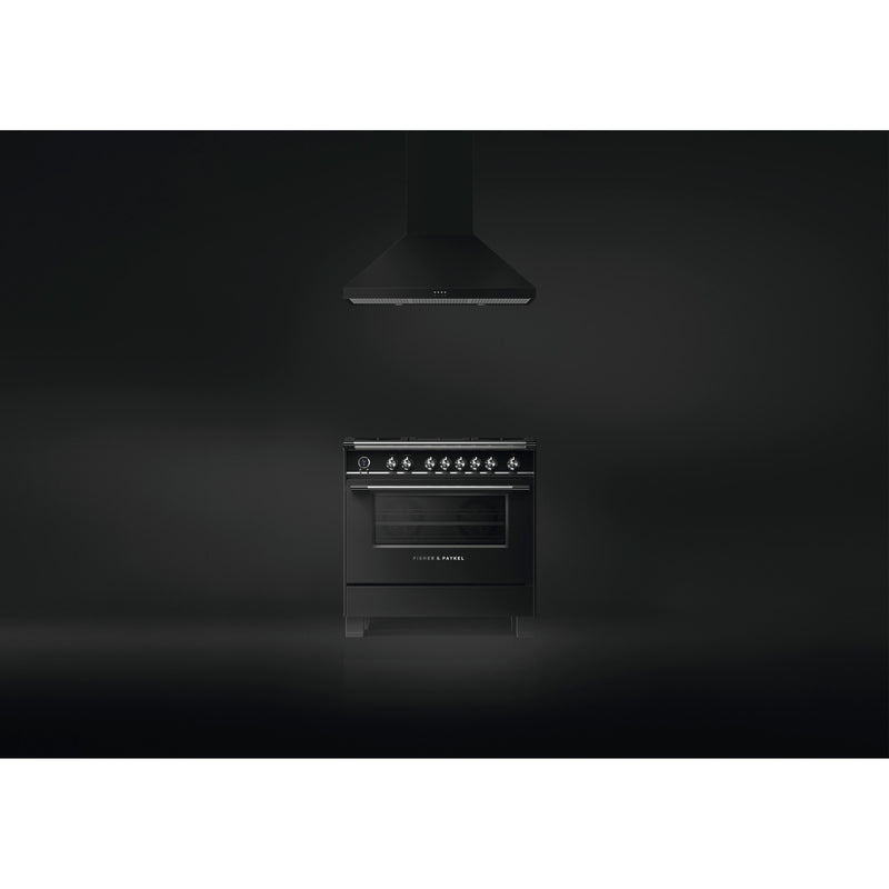 Fisher & Paykel 36-inch Wall Mount Range Hood with LED Lighting HC36PCB1 IMAGE 9