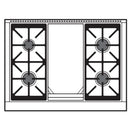 Wolf 36-inch Dual Fuel Range with Griddle DF36450G/S/P IMAGE 3