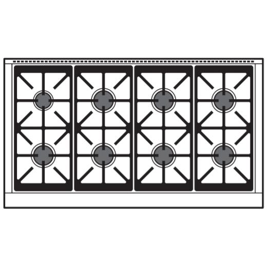 Wolf 48-inch Dual Fuel Range DF48850/S/P IMAGE 3