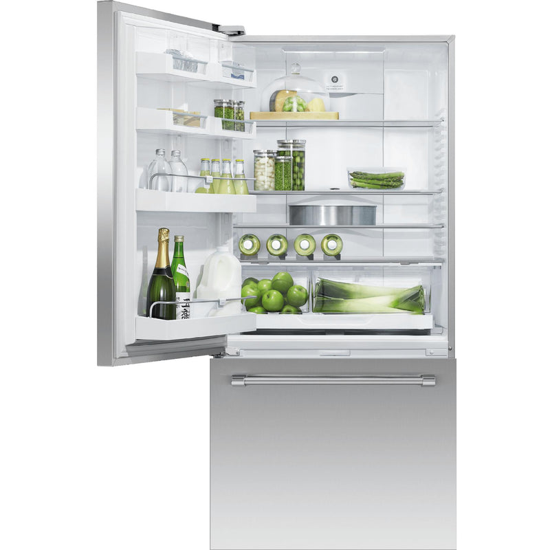 Fisher & Paykel 32-inch, 17.5 cu. ft. Bottom Freezer Refrigerator with Water Dispenser RF170WLKUX6 IMAGE 2