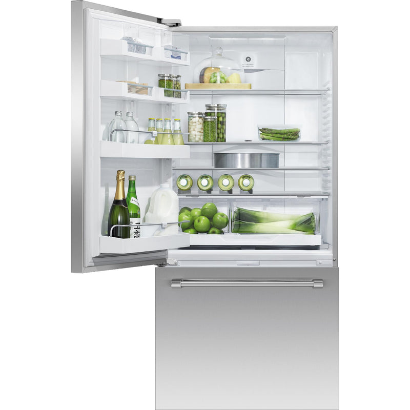 Fisher & Paykel 32-inch, 17.1 cu. ft. Bottom Freezer Refrigerator with Water Dispenser RF170WLKJX6 IMAGE 2