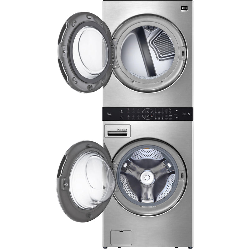 LG STUDIO Stacked Washer/Dryer Electric Laundry Center WSEX200HNA IMAGE 3