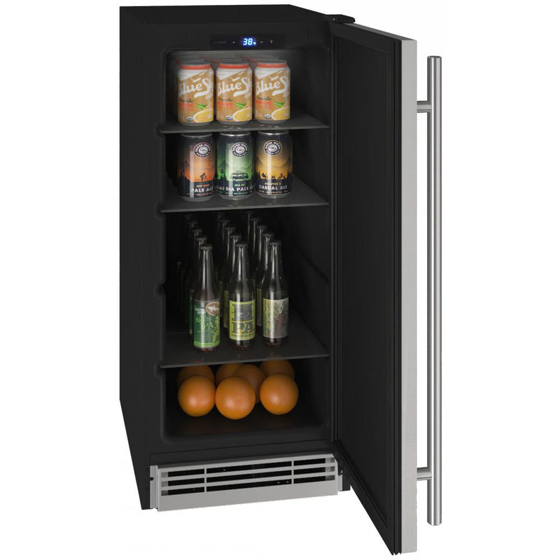 U-Line 15-inch Compact Refrigerator UHRE115-SS01A IMAGE 3