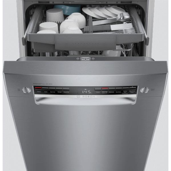 Bosch 18-inch Built-in Dishwasher with Wi-Fi Connect SPE53B55UC IMAGE 6