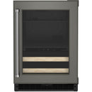 KitchenAid 24-inch, 4.89 cu. ft. Beverage Center with Glass Door KUBR214KPA IMAGE 1