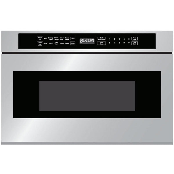 Fulgor Milano 24-inch, 1.2 cu.ft. Microwave Drawer with LED Interior Lighting F7DMW24S2 IMAGE 1